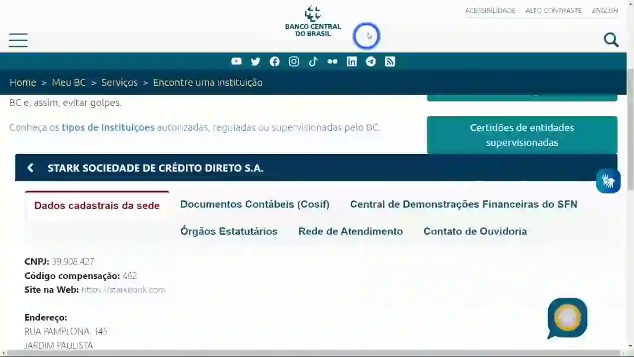 Prévia do vídeo: regulado pelo Banco Central